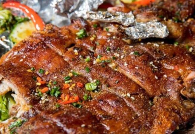 板牙兔手撕烤兔