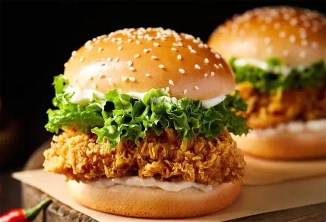 猫力士炸鸡汉堡