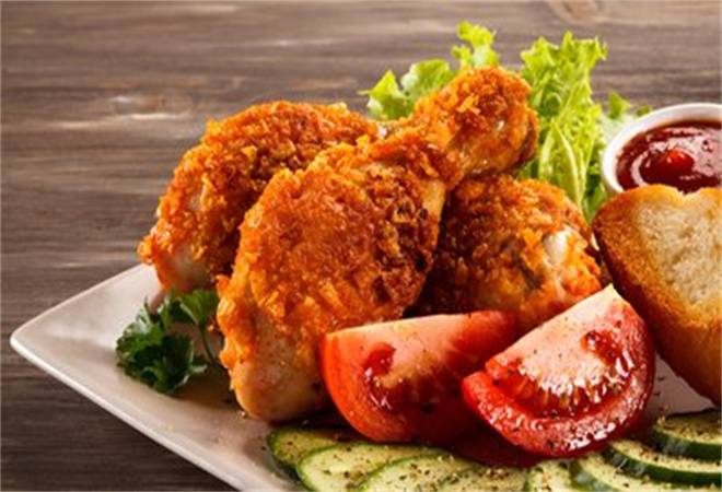 猫力士炸鸡汉堡