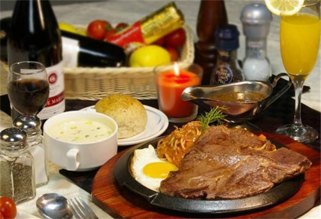 我们家牛排咖啡