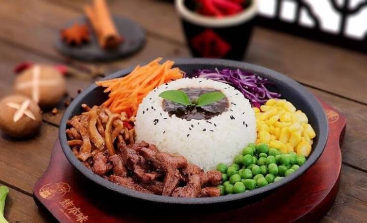 焦本味铁板焦饭