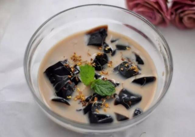 冰轩龟苓膏奶茶