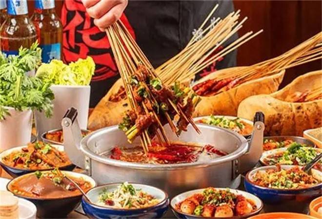 串串香麻辣烫店