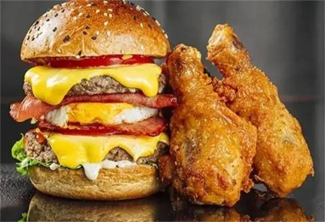 麦客米炸鸡汉堡