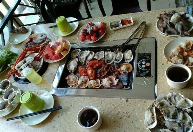 金广阔自助海鲜烤肉