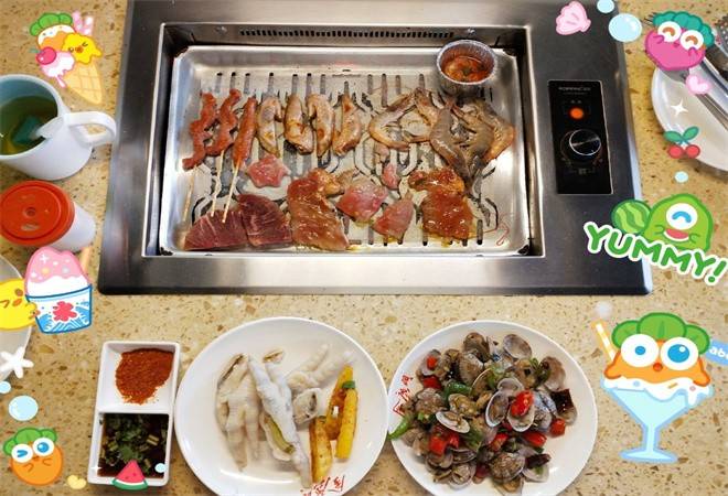 金广阔自助海鲜烤肉