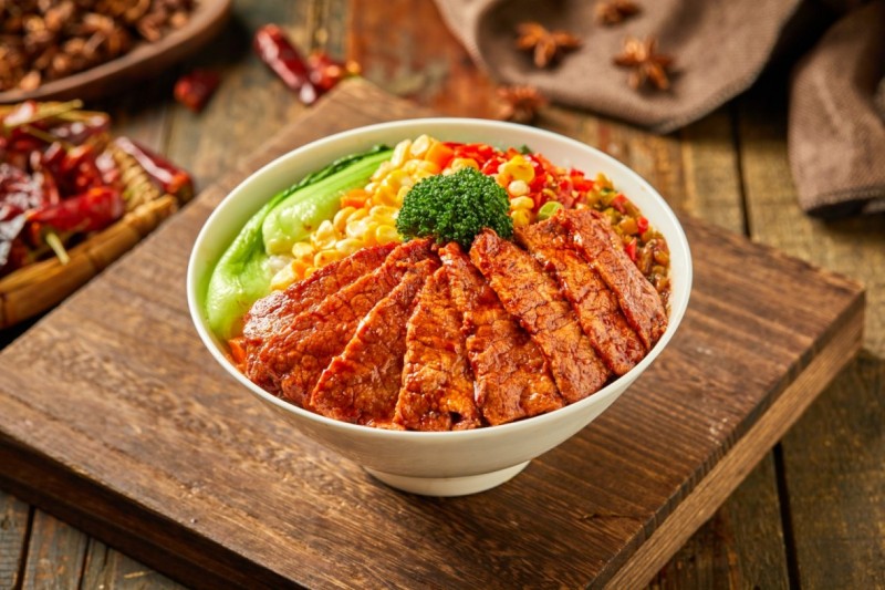 卤汁拌饭