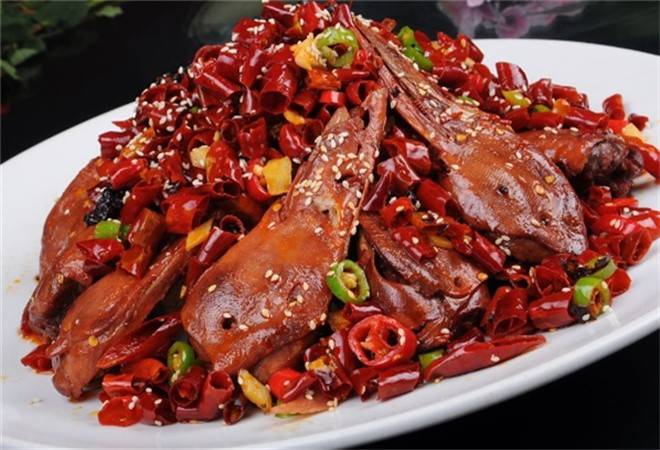 香辣鸭头