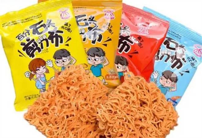 石头剪刀布零食