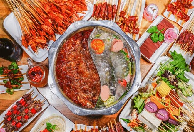 成都串串火锅店