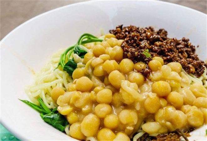 豌豆干杂面