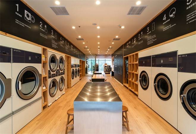 智能无人洗衣店