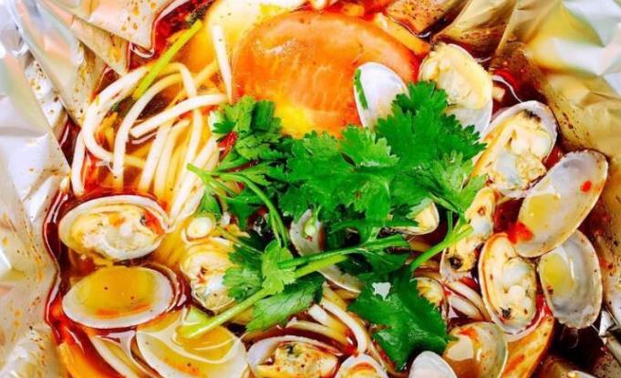 紙上談兵花甲米線