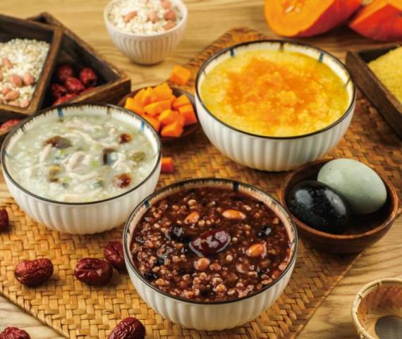 皇城边鲜肉包八宝粥