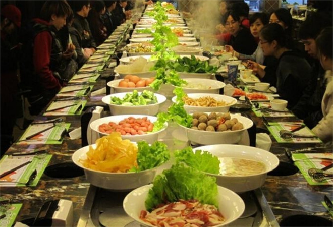 熹撈旋轉小火鍋