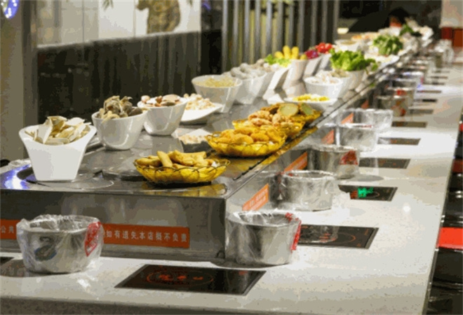 熹撈旋轉(zhuǎn)小火鍋