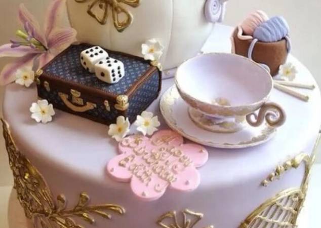 布朗司翻糖艺术蛋糕