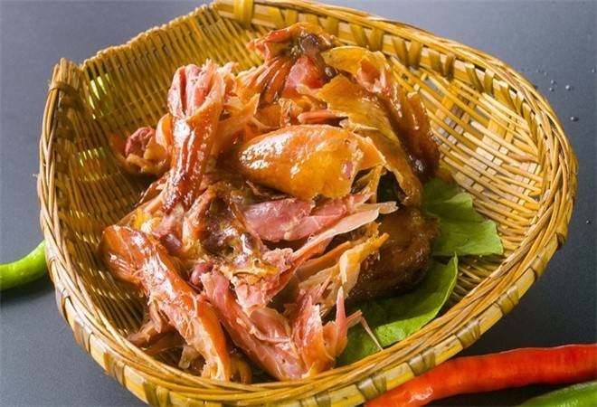 透骨香手撕烤鸭