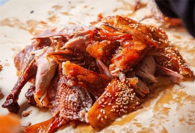 手撕烤鸭