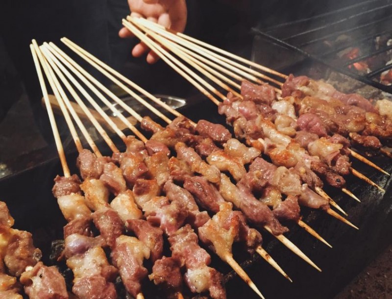高筑城羊肉串