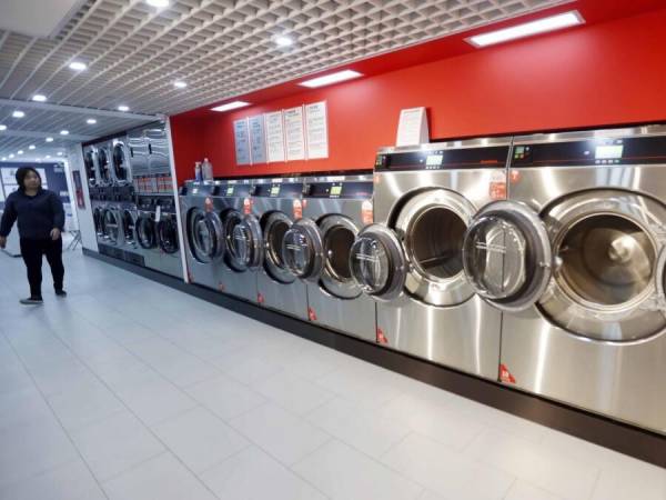 无人自助洗衣店