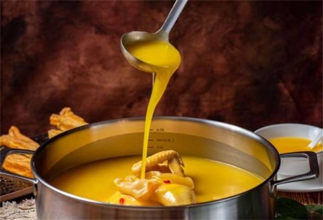 兑火金汤花胶鸡