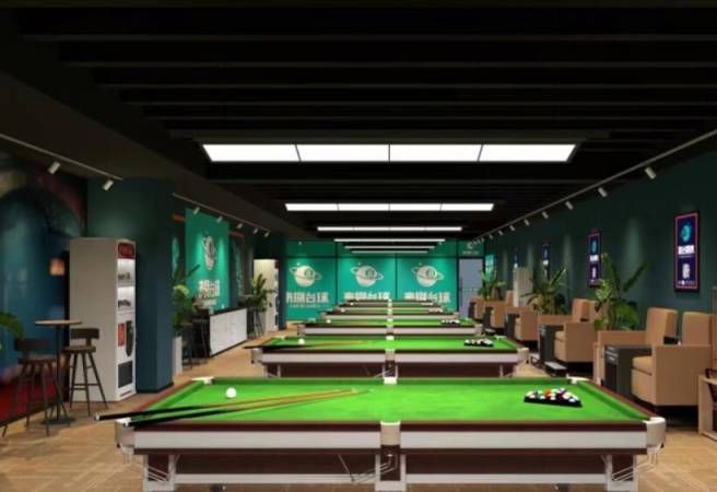 来捌24h自助台球