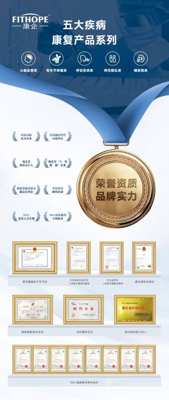 康企红蓝光治疗仪