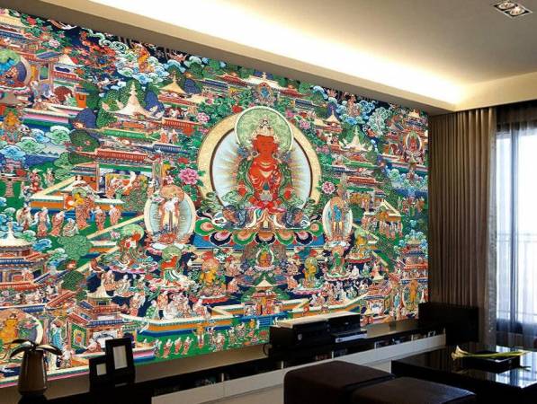 萨沃宫墙壁艺术