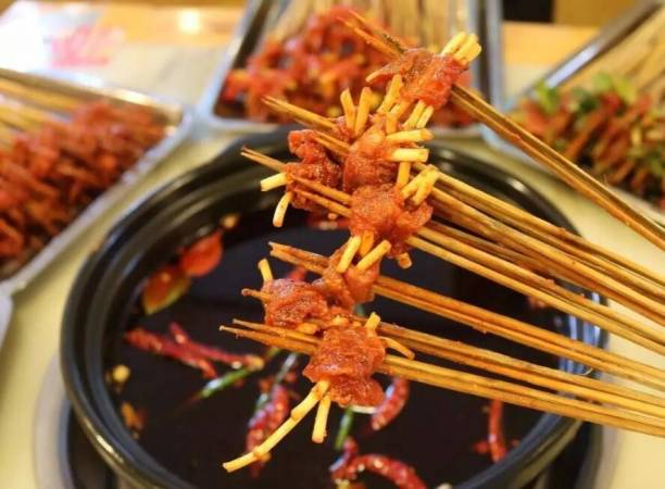 特色牛肉串串香