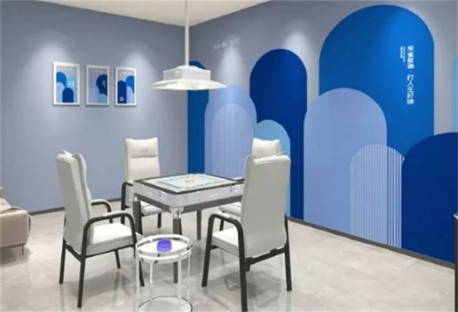 雀发潮无人自助棋牌室