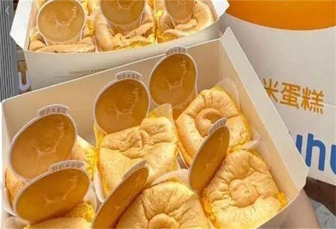 软虎虎鲜奶米蛋糕