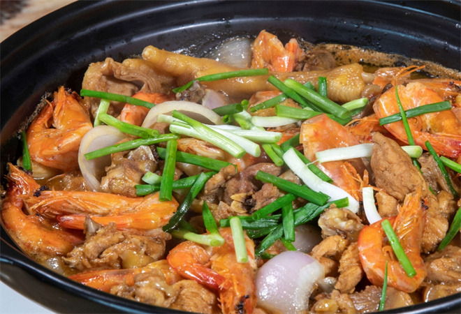 煲記興秘制雞蝦煲