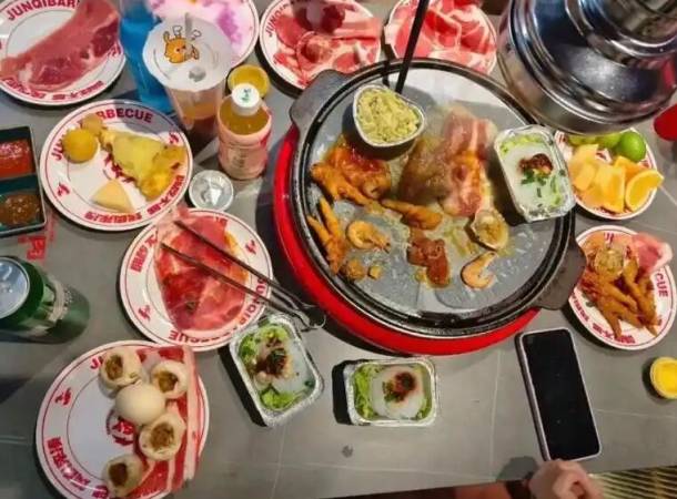 君柒湘派自助烤肉