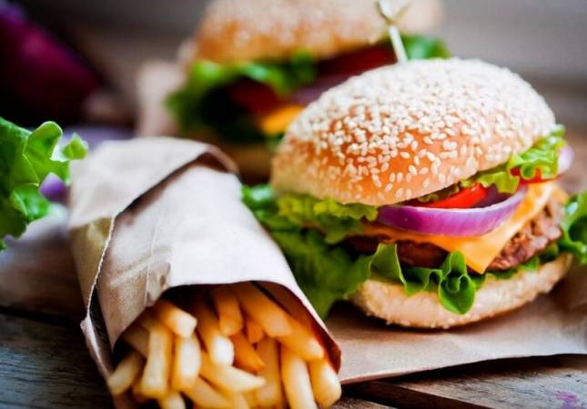 滋甭佳汉堡美式炸鸡