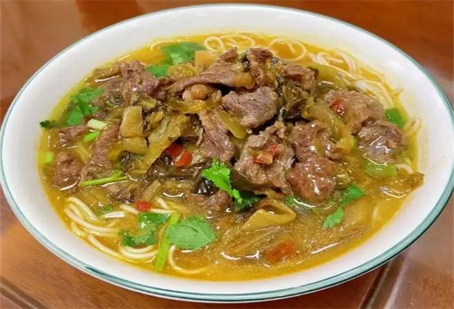 冬妈妈酸汤牛肉面
