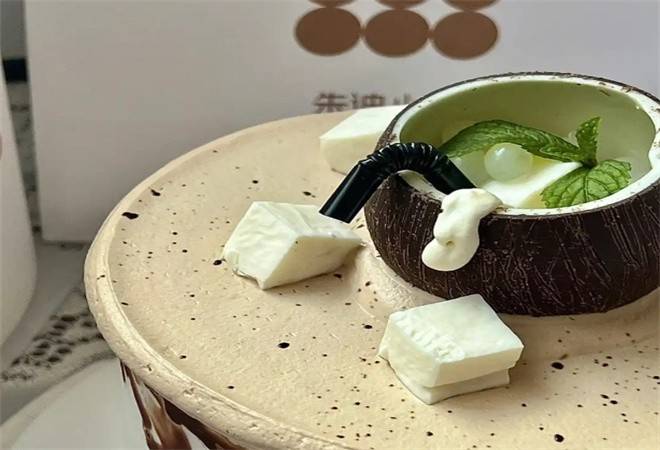 朱迪小铺半糖奶油蛋糕