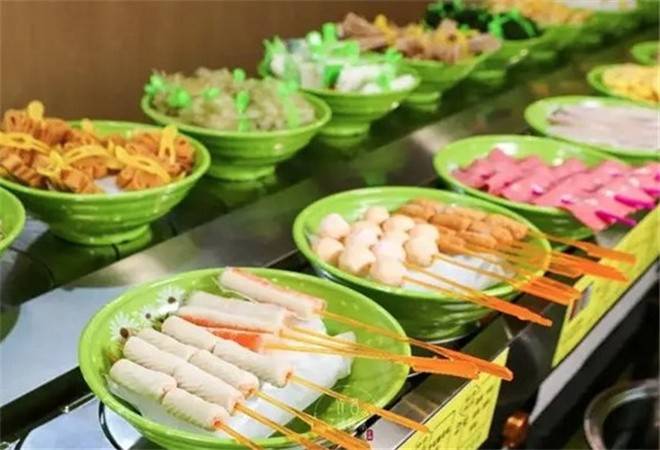 福上锅自助旋转小火锅