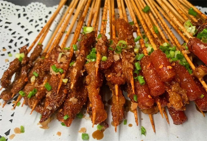 鹵味炸串