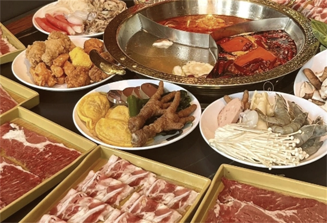 潮牛岛潮汕鲜切牛肉自助火锅