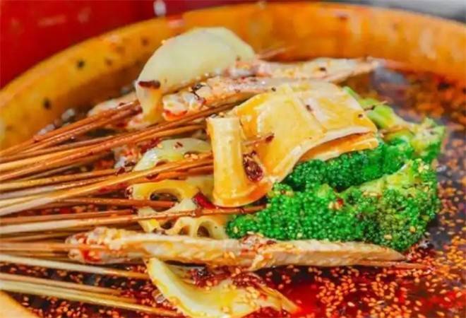 串签麻辣烫