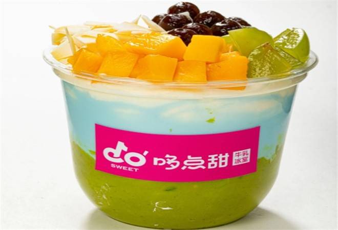 哆点甜牛乳冰室