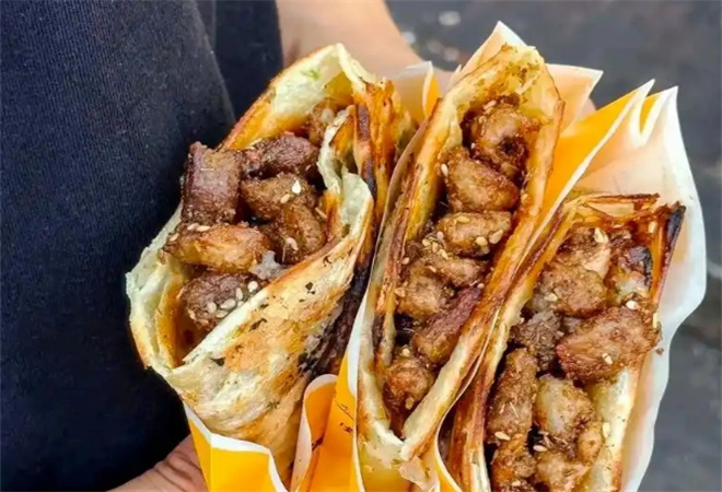 黎胖燒餅夾肉串加盟