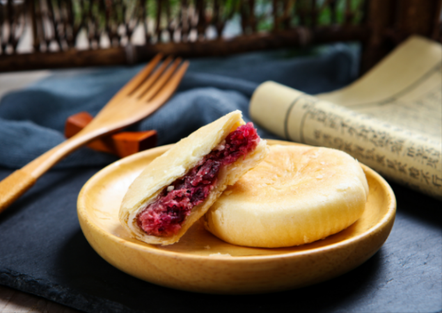 吉庆花语现烤鲜花饼