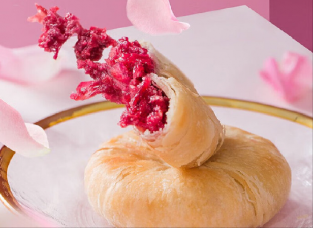 吉庆花语现烤鲜花饼