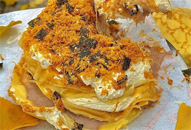 源麦甜千层蛋糕