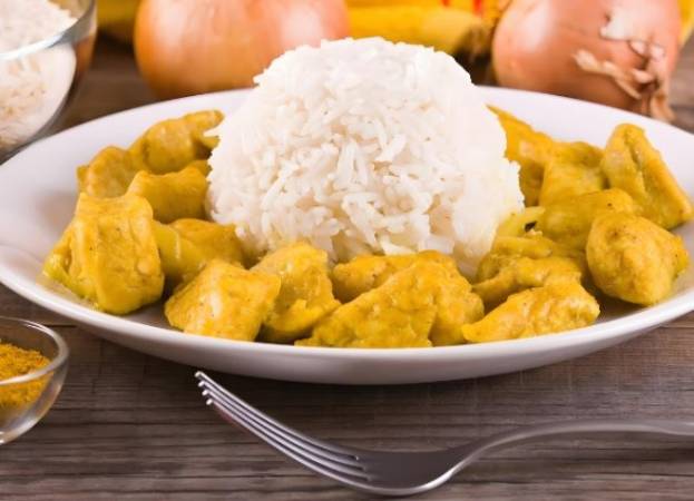 咖喱鸡肉饭