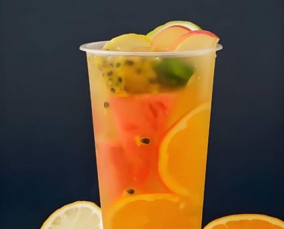 酥格果汁奶茶
