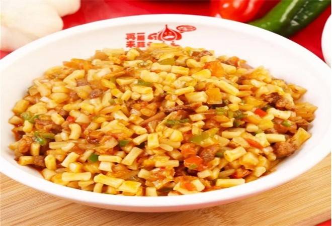 再来一瓣蒜新疆拌面