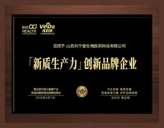 刘宁堂获新质生产力创新品牌企业